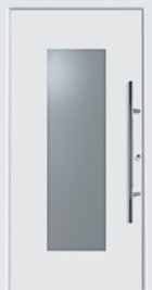 hormann front entrance door with safety glass